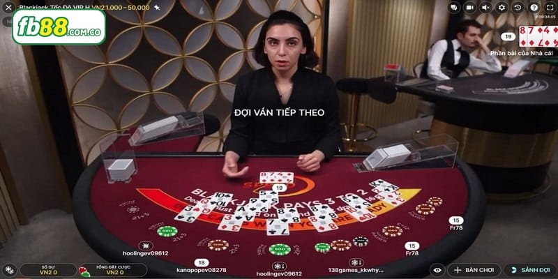 Blackjack FB88 là một trò chơi hấp dẫn luôn thu hút cược thủ